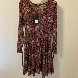 NWT, Brave Soul flower dress